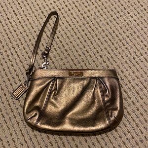 Brown Wristlet purse